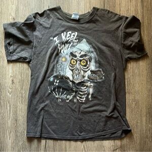 Jeff Dunham Grey Shirt Spark of Insanity Tour Size M